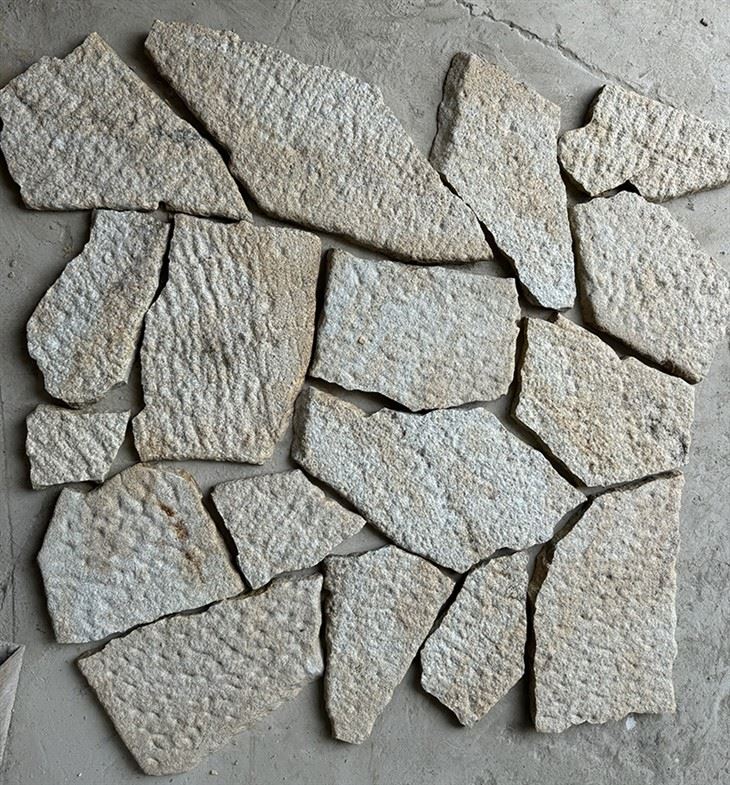 Loose Stone Cladding Rough Picked Surface Irrgular Shape JRSR-054